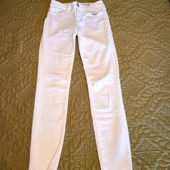 SO Denim - SO White Denim Classic 5 Pocket Jerome Jegging Jeans Size 1 EUC